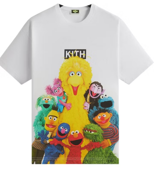 Kith x Sesame Street Group Hug Tee White