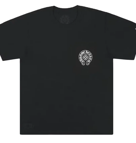 Chrome Hearts Horseshoe Logo Pocket T-Shirt 'Black' POS