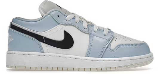 Jordan 1 Low Ice Blue Black (GS) sz 7Y POS
