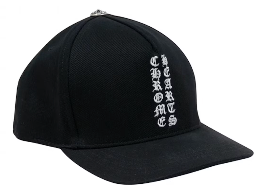 Chrome Hearts Vertical Logo Hat Black