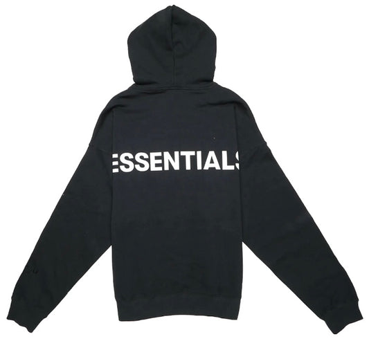 Essentials 3M Logo Pullover Hoodie Black/White POS