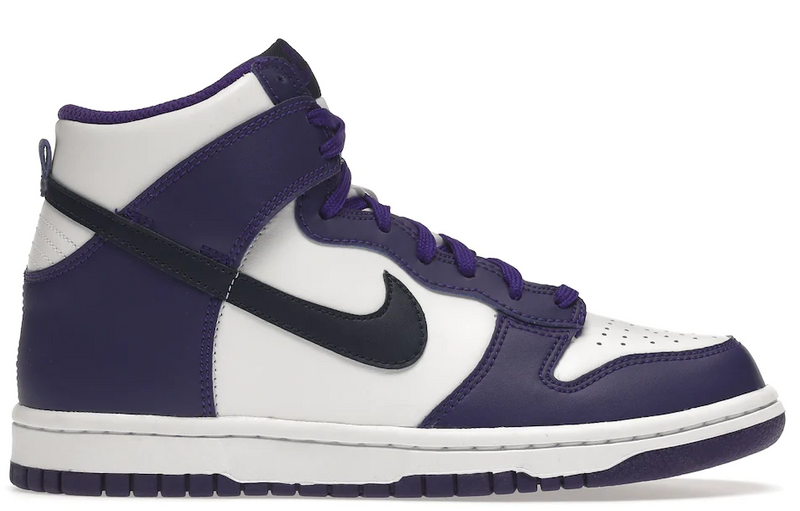 Nike Dunk High "Electro Purple Midnght Navy (GS)"